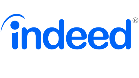 Indeed written in blue font